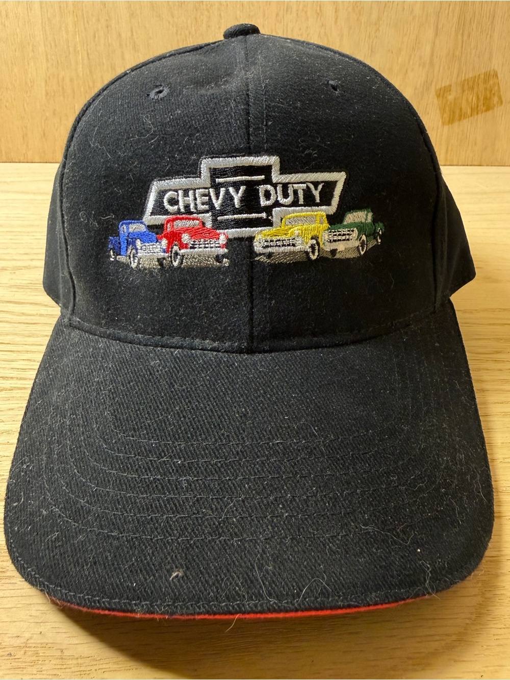 Sportsman Chevy Trucks Embroidered Hat Ball Cap Slide Back Hat